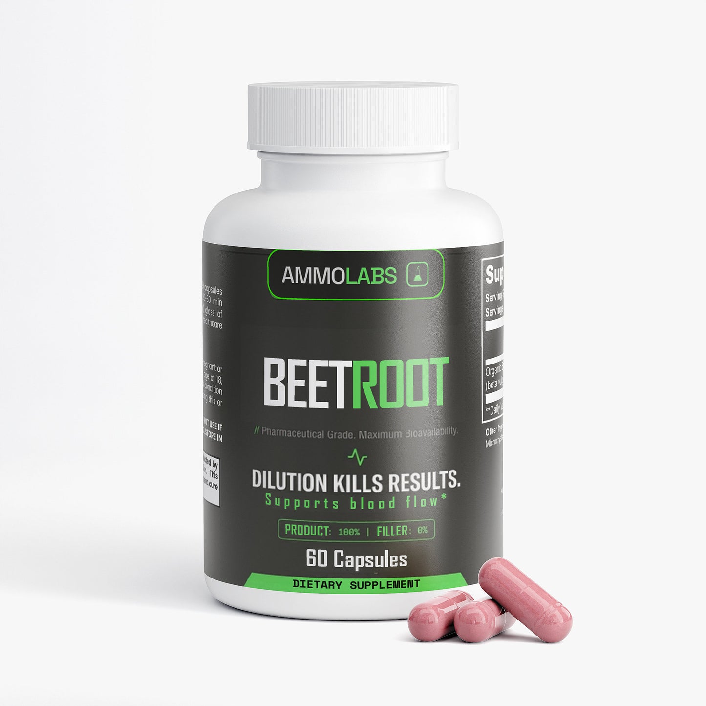 Beetroot Capsules — Pump & Endurance Support